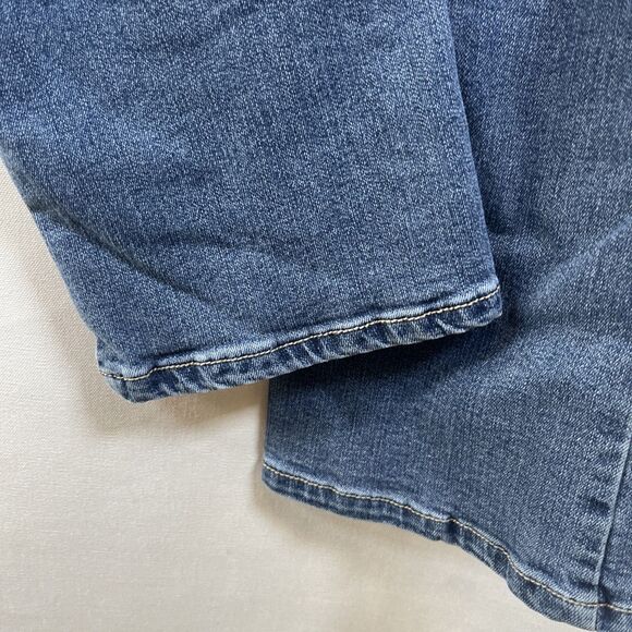 D. Jeans Women’s 16 Skinny Leg Classic Five Pocket Blue Denim High Rise Jeans - Picture 4 of 5